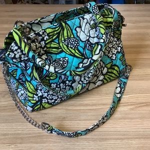 Vera Bradley Island Blooms Chain Shoulder Bag